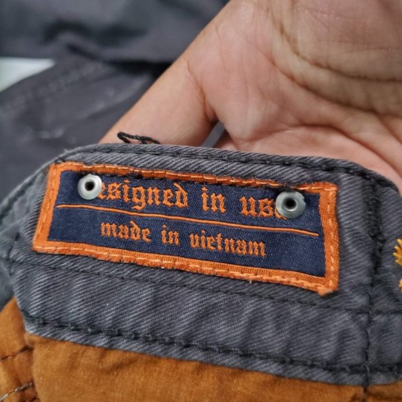 Rock Revival Men Jeans 32 Gray Straight Mid Rise READ - Picture 13 of 14